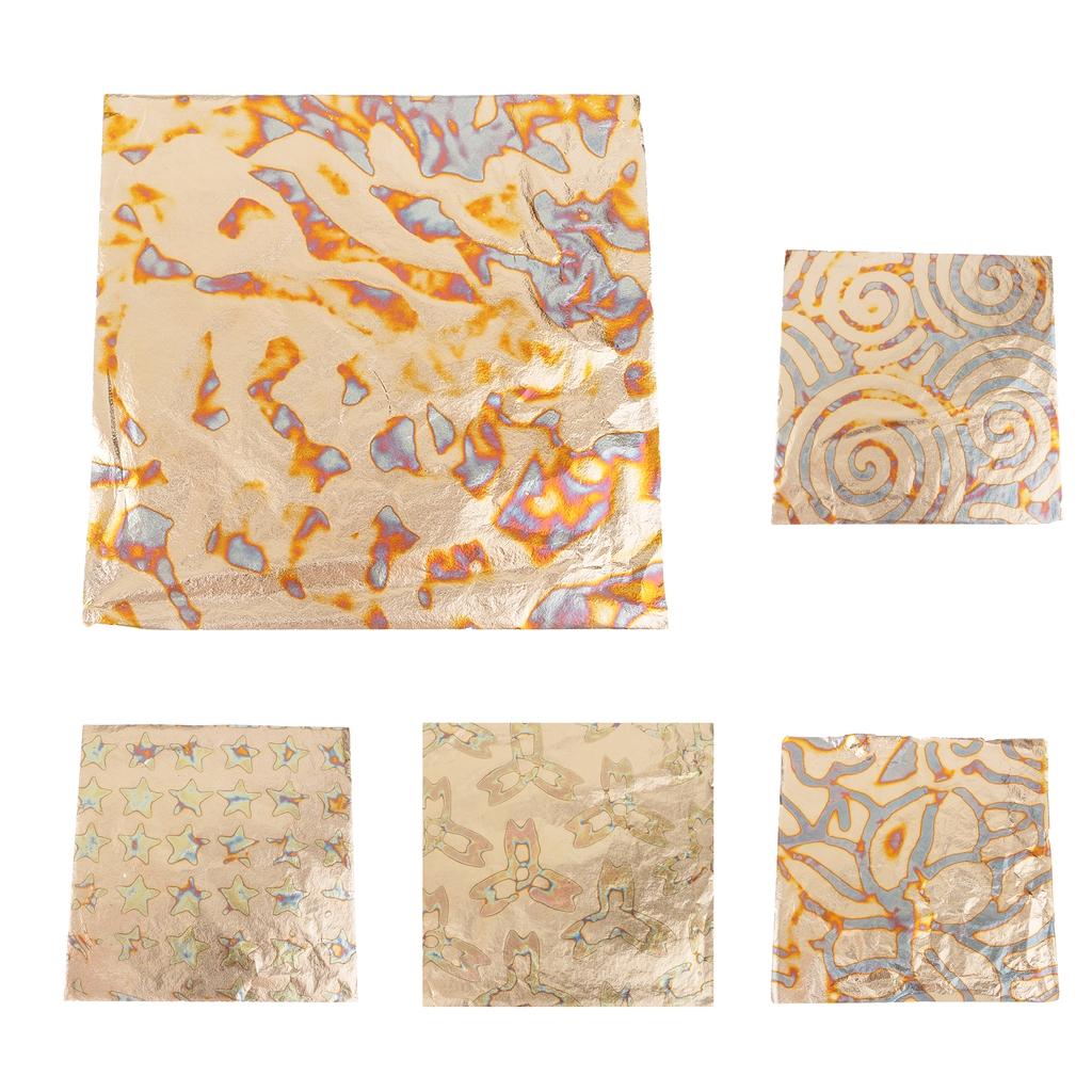 Gold Leaf Foil - Imitation Gold Leaf Craft Sheets Copper