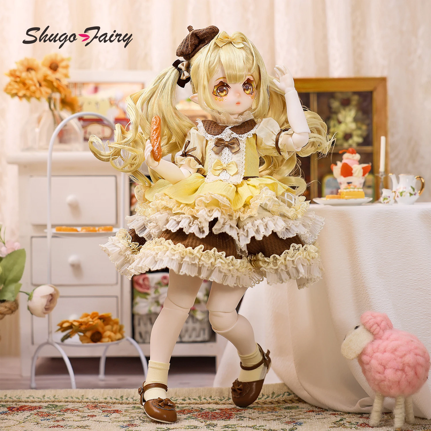Resin Art Baby - Shugafairy Original 1/4 BJD Makoto B