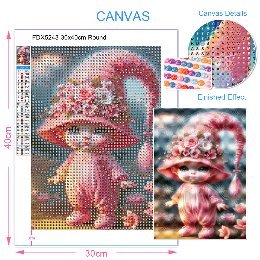 DIY Diamond Art Painting Cute  - مراجعة Resin Art Baby وسعره