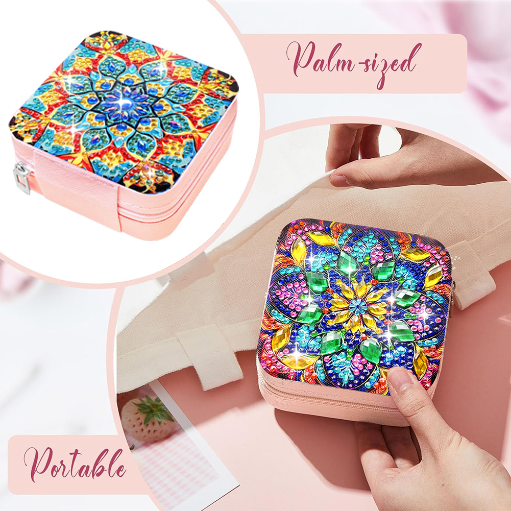 Mandala Diamond Art Jewelry St - مراجعة Resin Art Earrings Kit وسعره