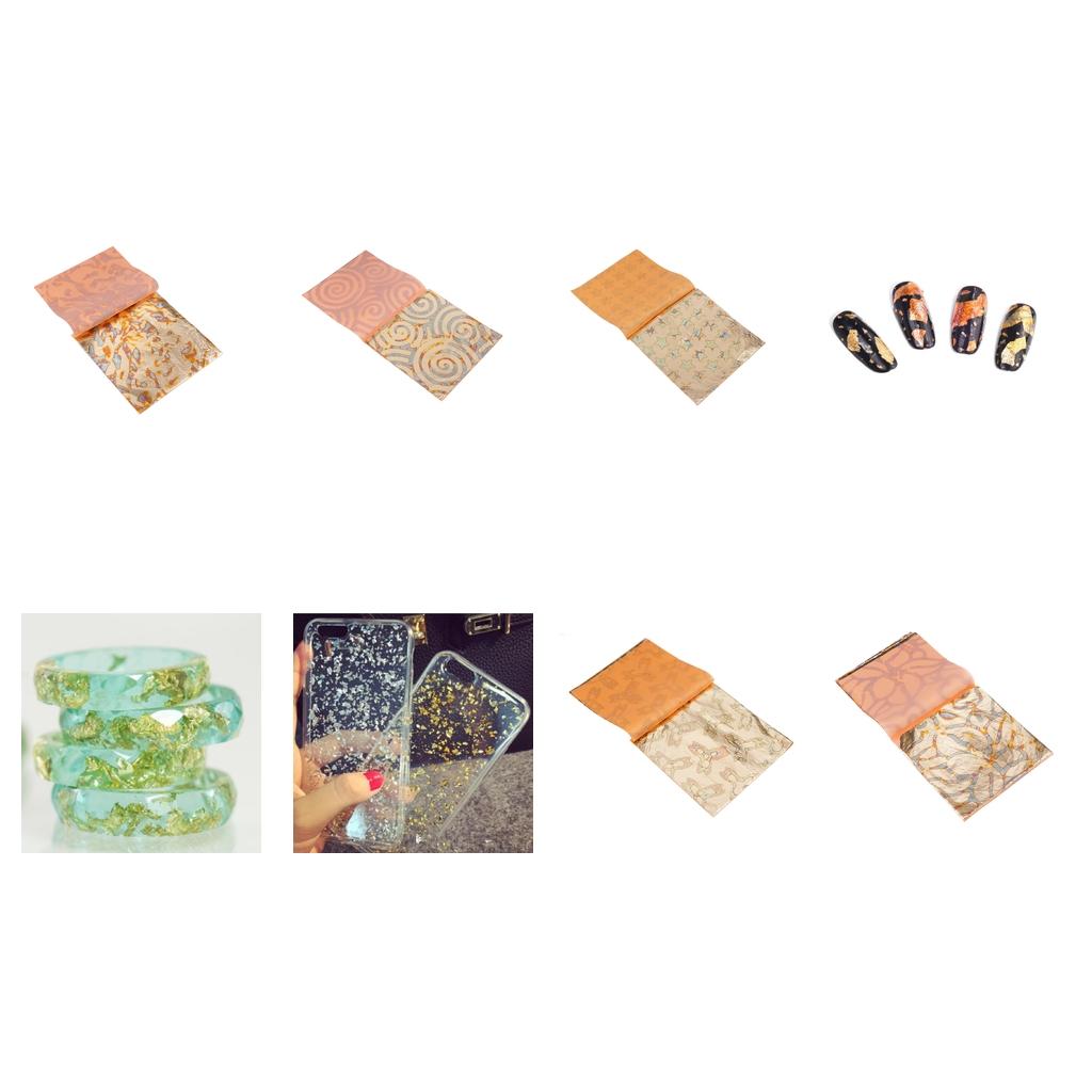 Imitation Gold Leaf Craft Shee - مراجعة Gold Leaf Foil وسعره
