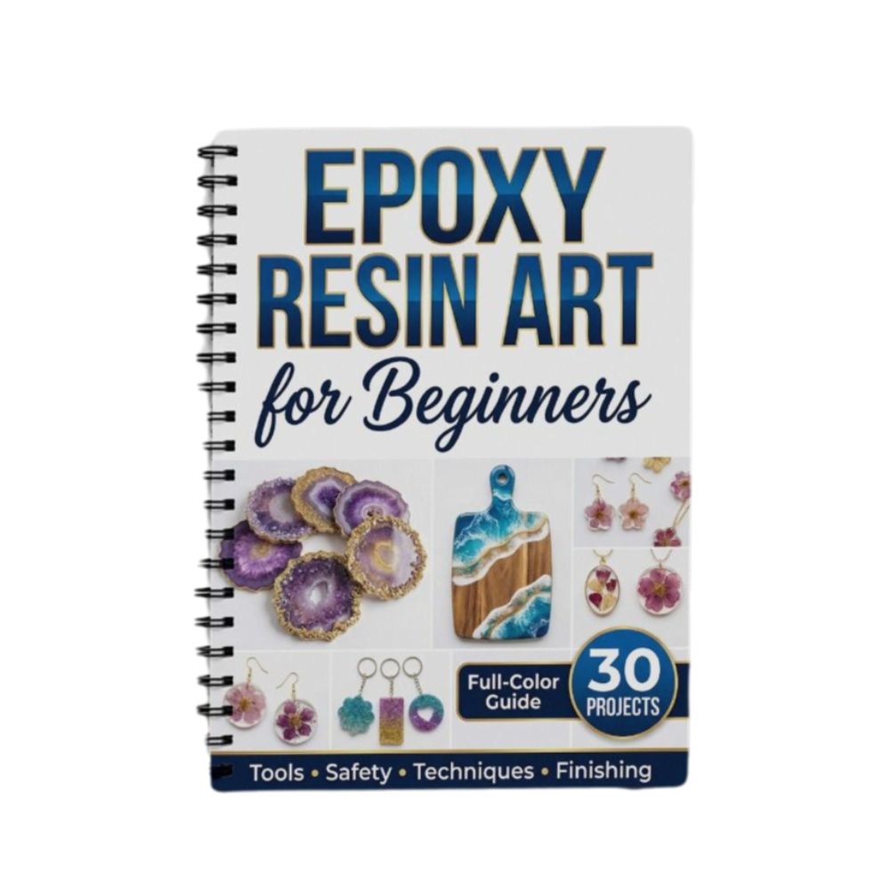 Step-by-Step Epoxy Resin Art H - مراجعة Resin Art Tutorial وسعره