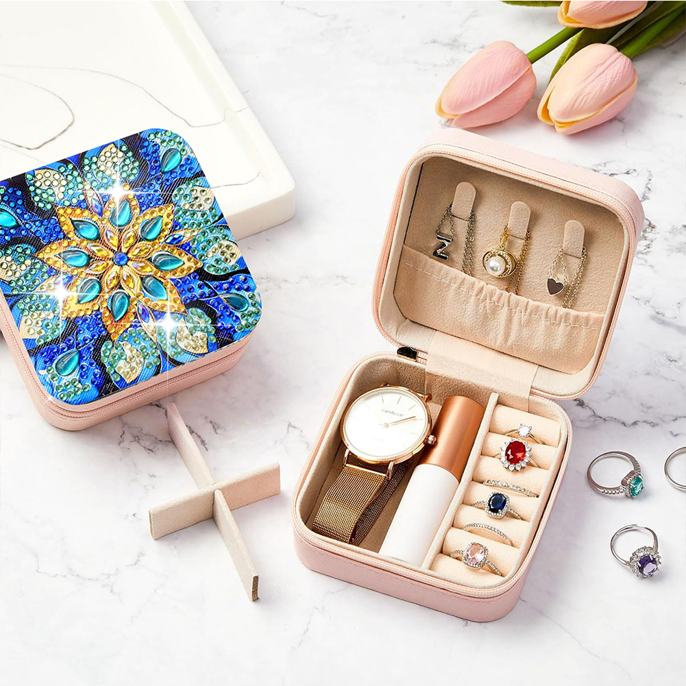 Mandala 5D DIY Diamond Paintin - مراجعة Resin Art Earrings Kit وسعره