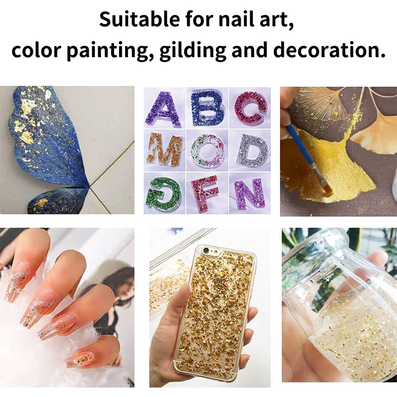 20 Pcs Gold Leaf Sheets: Versa - مراجعة Gold Leaf Foil وسعره