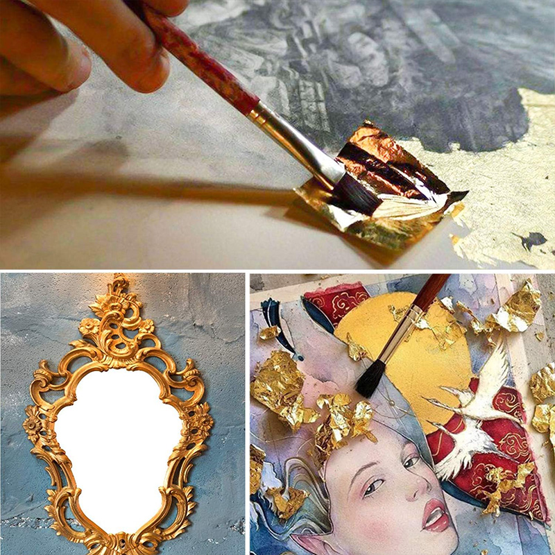 20 Pcs Gold Leaf Sheets: Versa - مراجعة Gold Leaf Foil وسعره