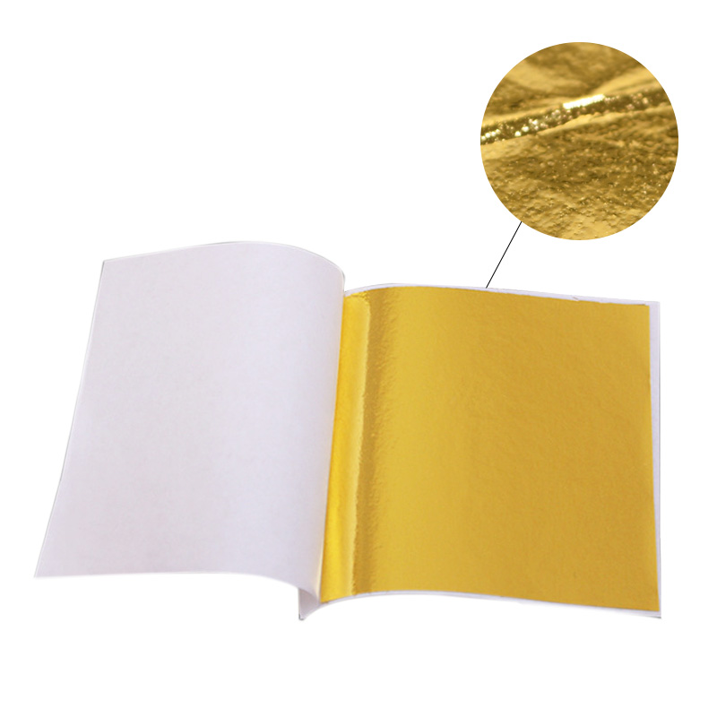 100pcs Imitation Gold Sliver L - مراجعة Gold Leaf Foil وسعره