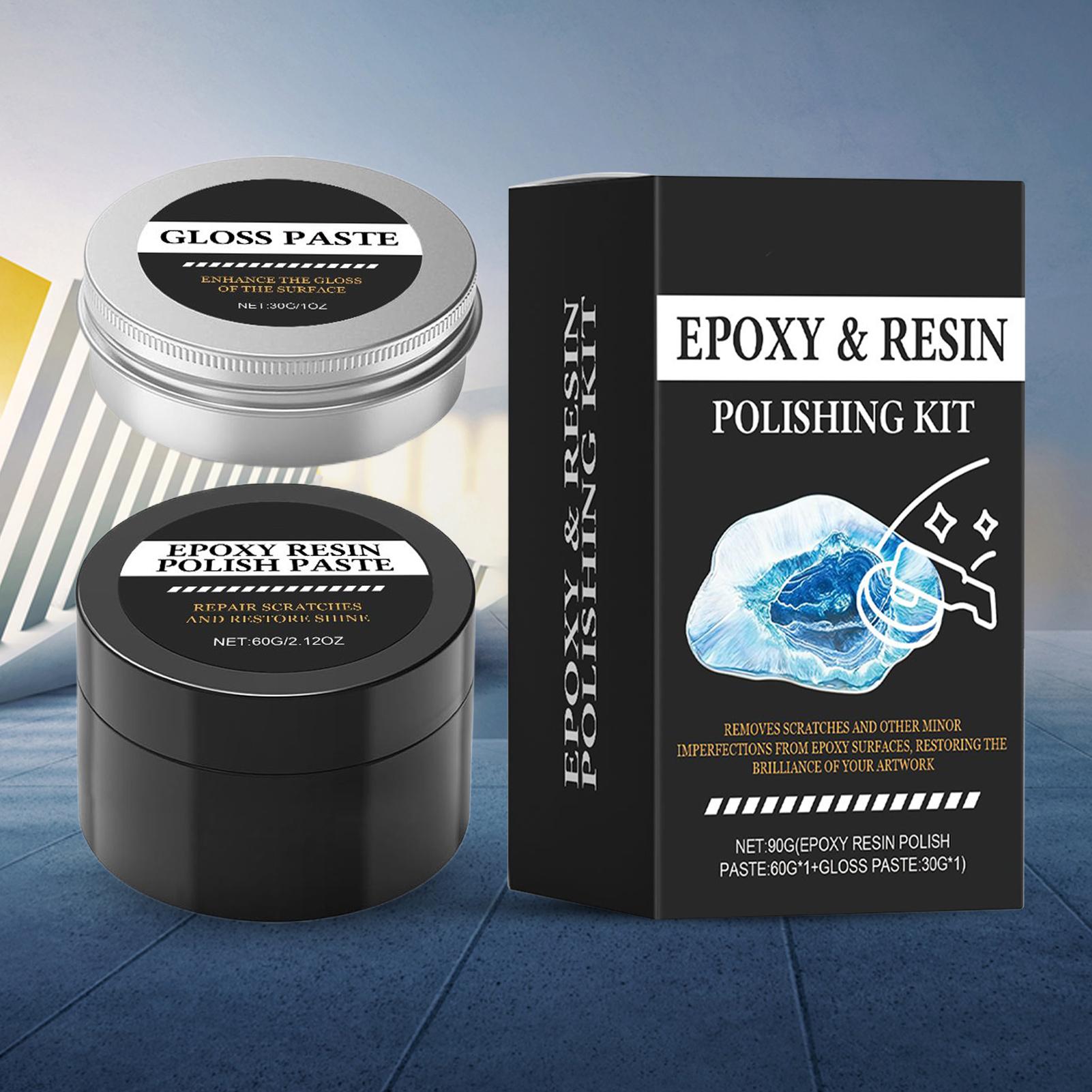 Epoxy resin high gloss polishi - مراجعة Resin Art For Beginners وسعره
