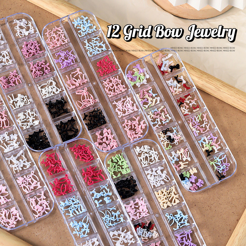 12 Grid Multiple Colors Bowkno - مراجعة Resin Art Supplies وسعره