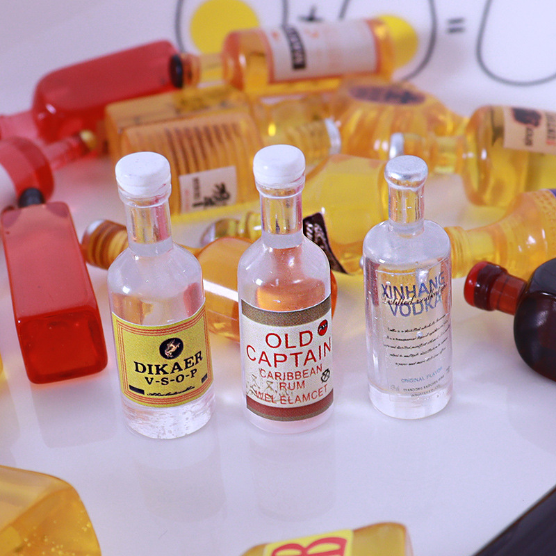 10pcs Miniature Dollhouse Bott - مراجعة Resin Art Bottle وسعره