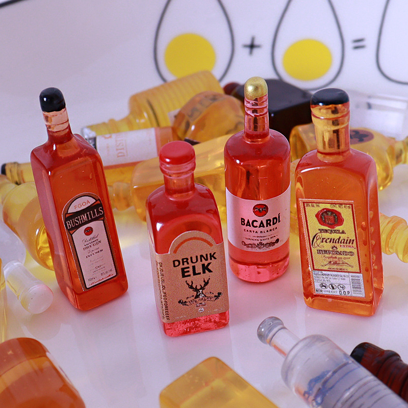 10pcs Miniature Dollhouse Bott - مراجعة Resin Art Bottle وسعره