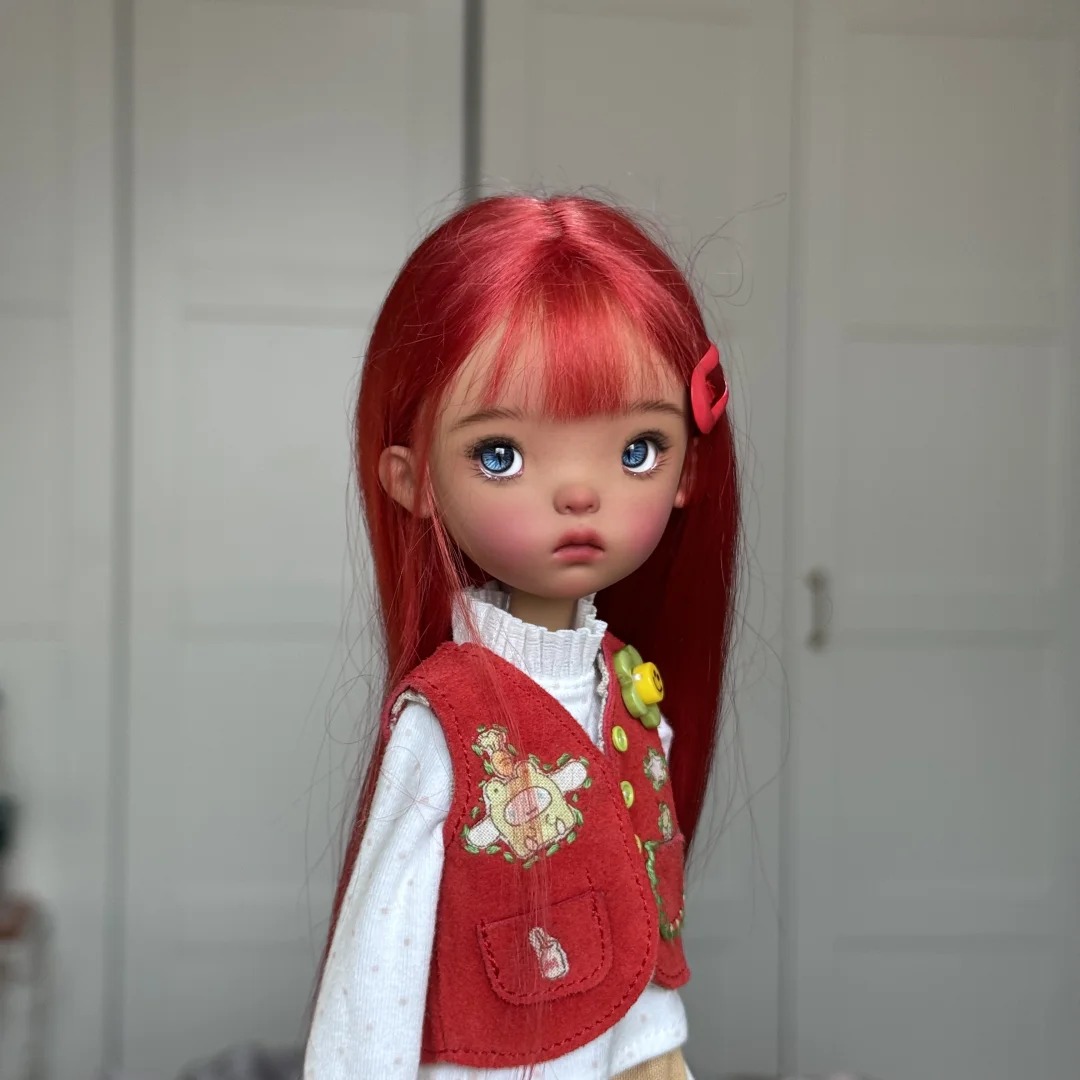 New BJD Doll 1/6 Landoudou Cut - مراجعة Resin Art Baby وسعره