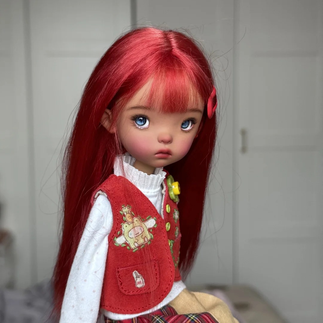 New BJD Doll 1/6 Landoudou Cut - مراجعة Resin Art Baby وسعره