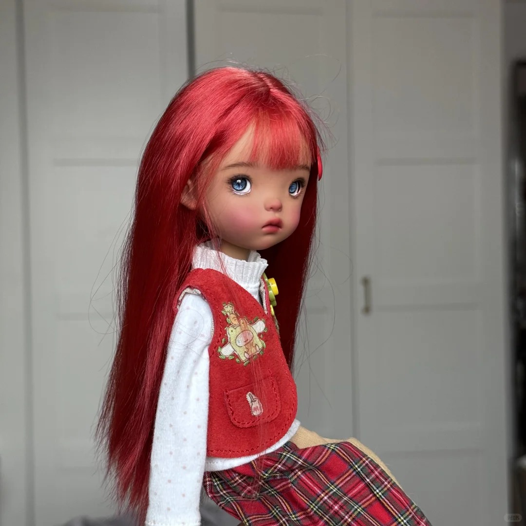 New BJD Doll 1/6 Landoudou Cut - مراجعة Resin Art Baby وسعره