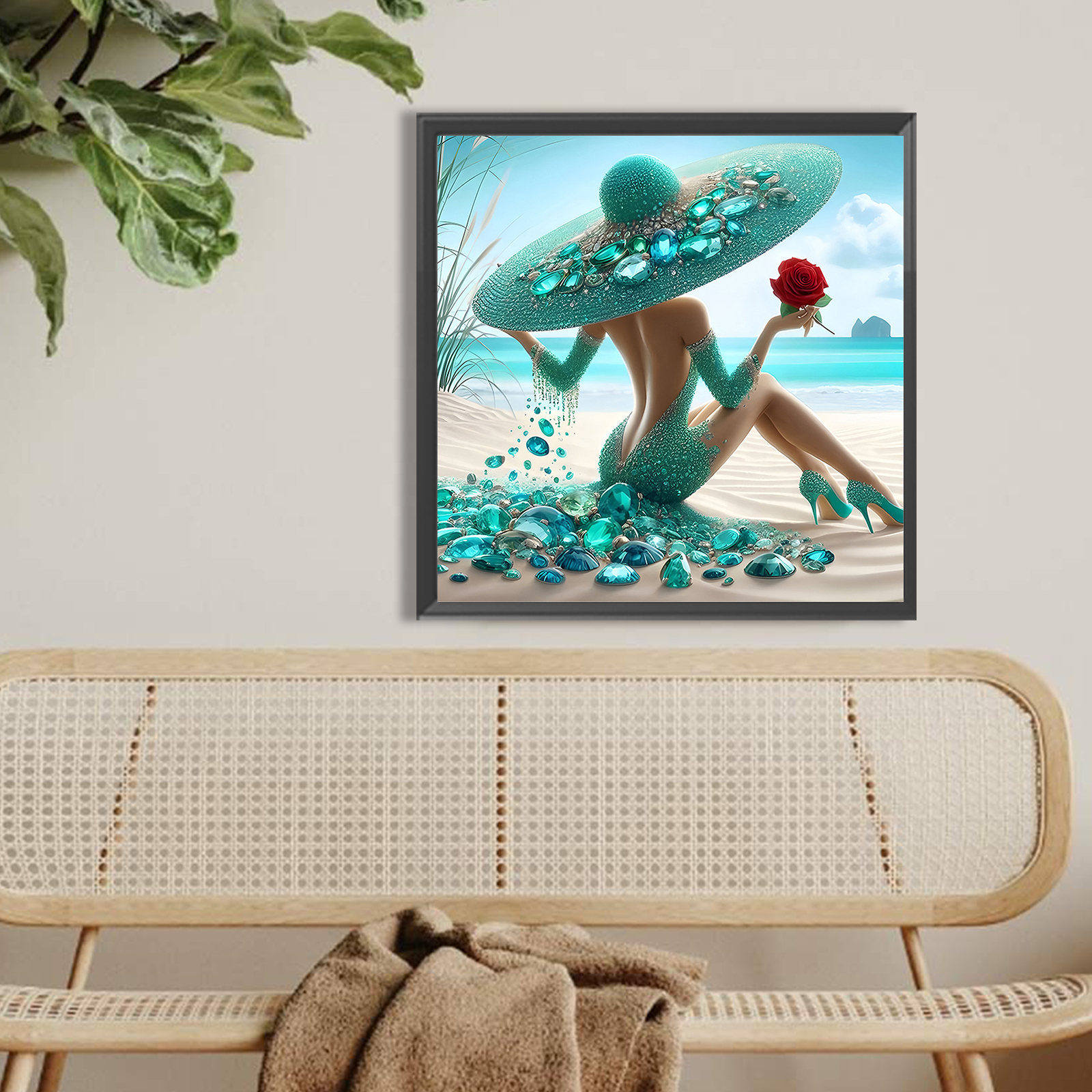 Elegant Beauty Full DIY 5D Rou - مراجعة Resin Art Kits For Adults وسعره