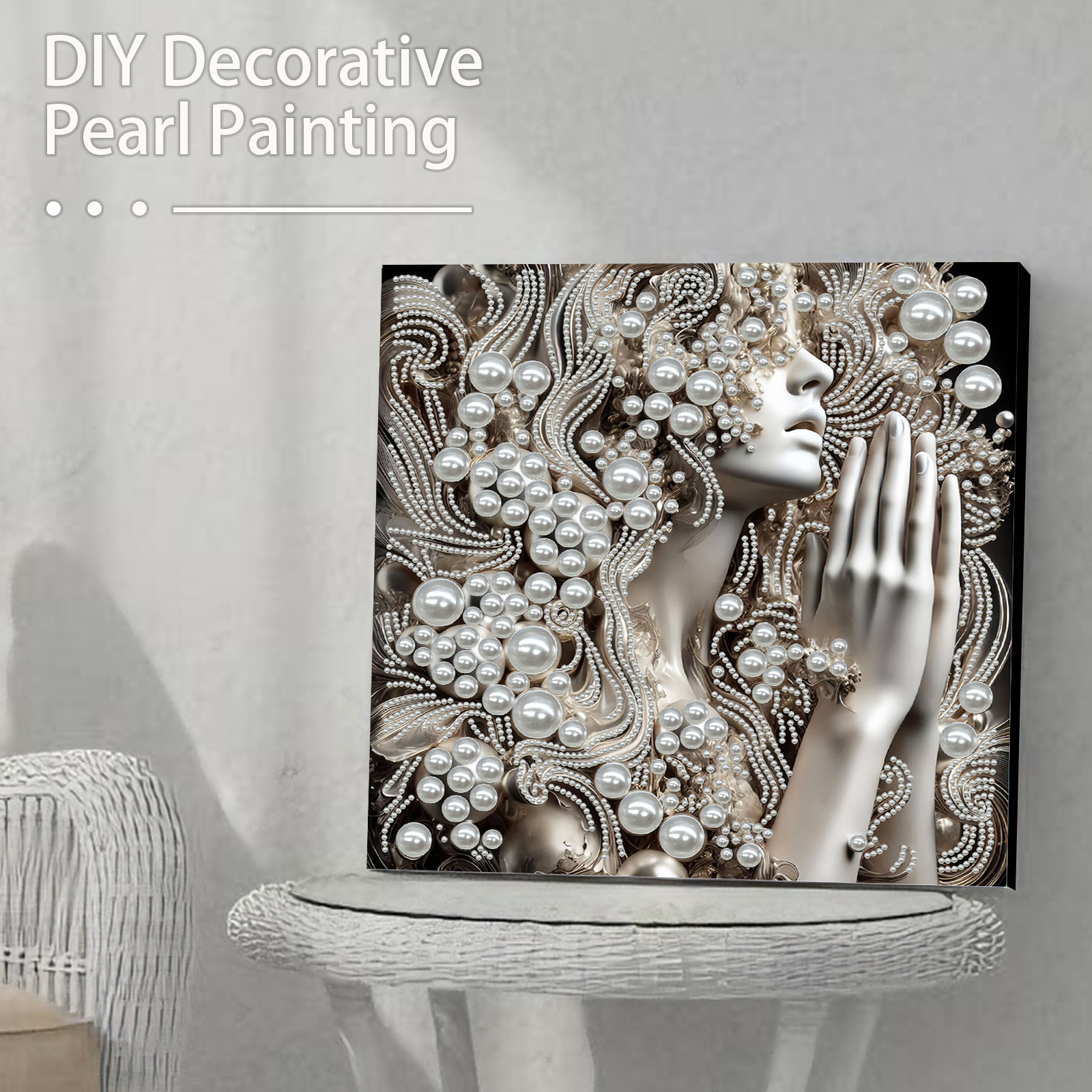 DIY Ladies Pearl Painting Art  - مراجعة Resin Art Kits For Adults وسعره