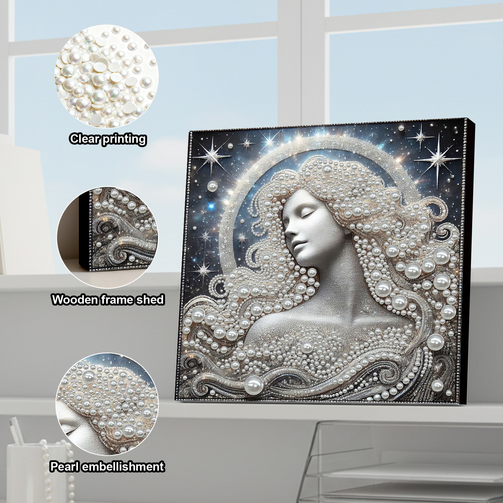 DIY Ladies Pearl Painting Art  - مراجعة Resin Art Kits For Adults وسعره