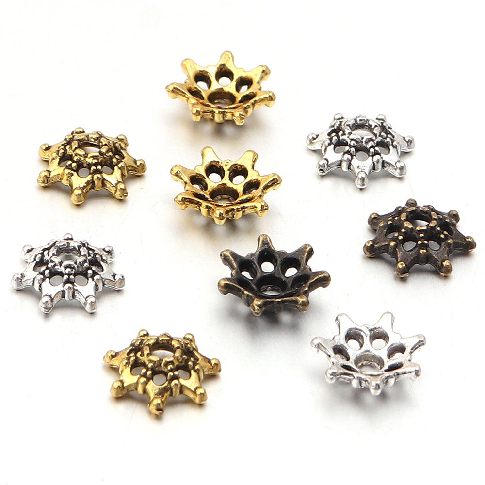 100pcs/lot Antique Silver Colo - مراجعة Gold Leaf Foil وسعره
