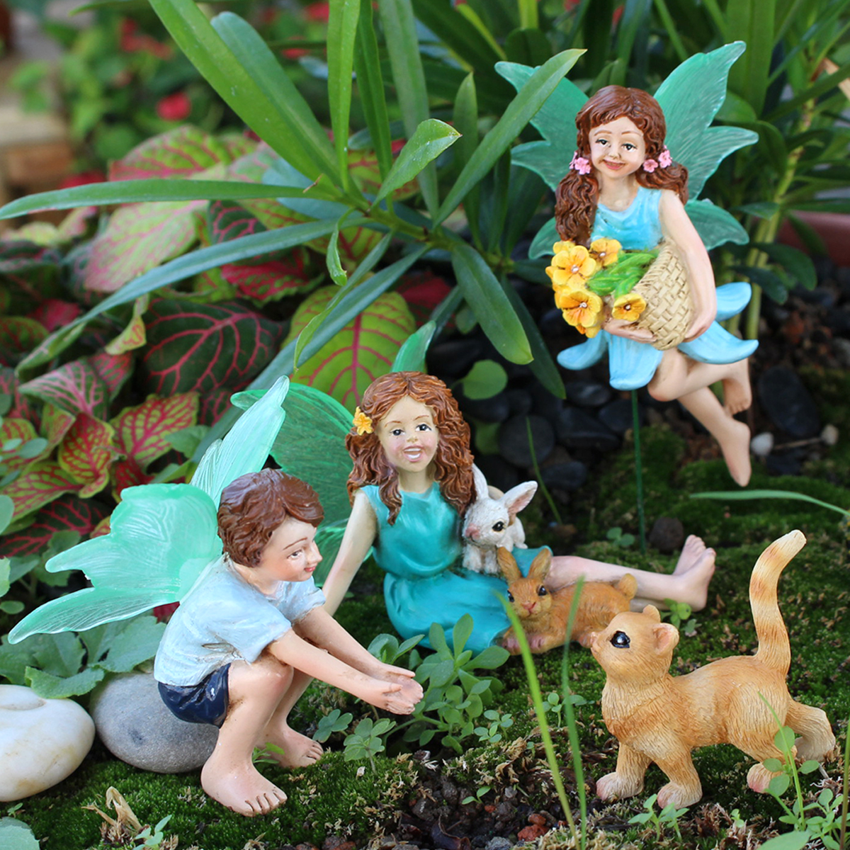 4pc Flower Fairy and Animal Pa - مراجعة Resin Art Supplies وسعره