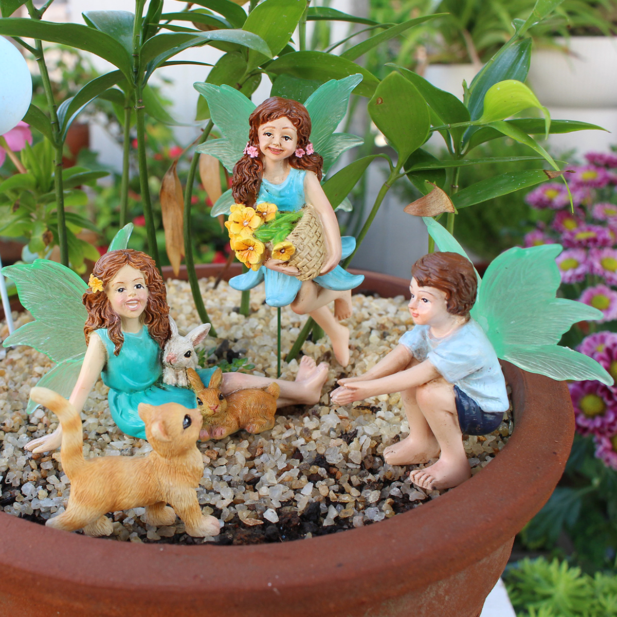 4pc Flower Fairy and Animal Pa - مراجعة Resin Art Supplies وسعره