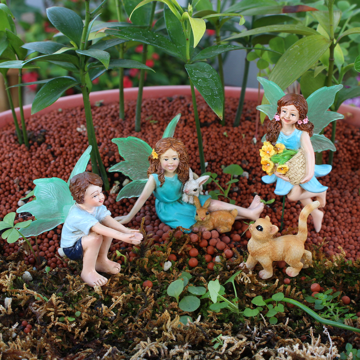 4pc Flower Fairy and Animal Pa - مراجعة Resin Art Supplies وسعره