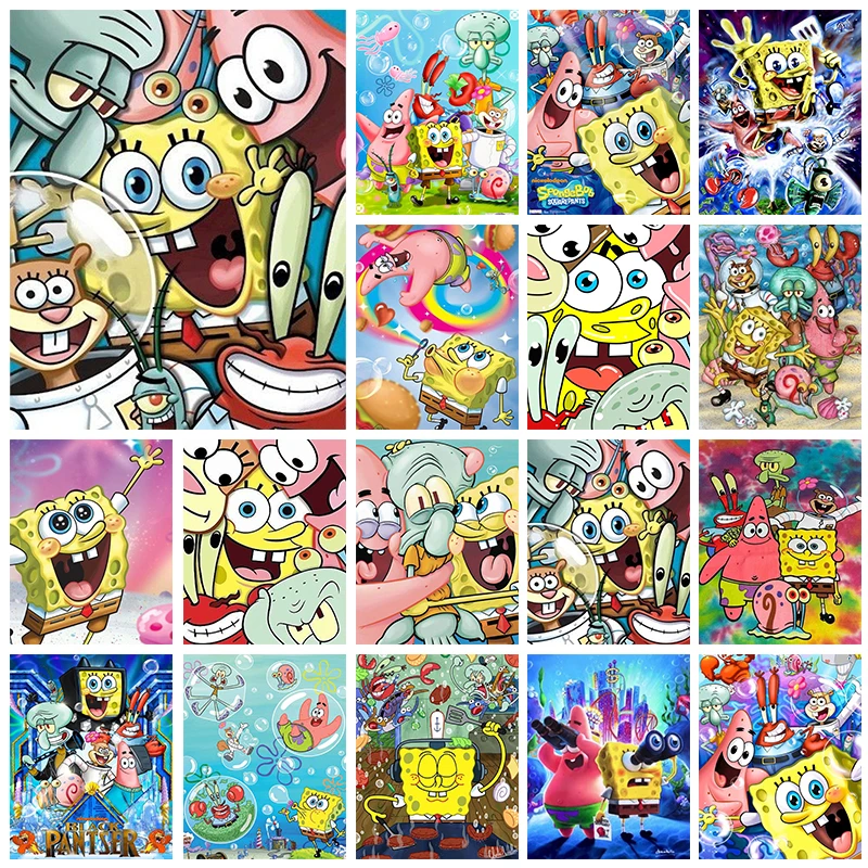 Handmade DIY SpongeBob Diamond - مراجعة Resin Art For Beginners وسعره