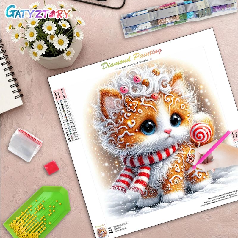 GATYZTORY 5d Diamond Painting  - مراجعة Resin Art Kits For Adults وسعره
