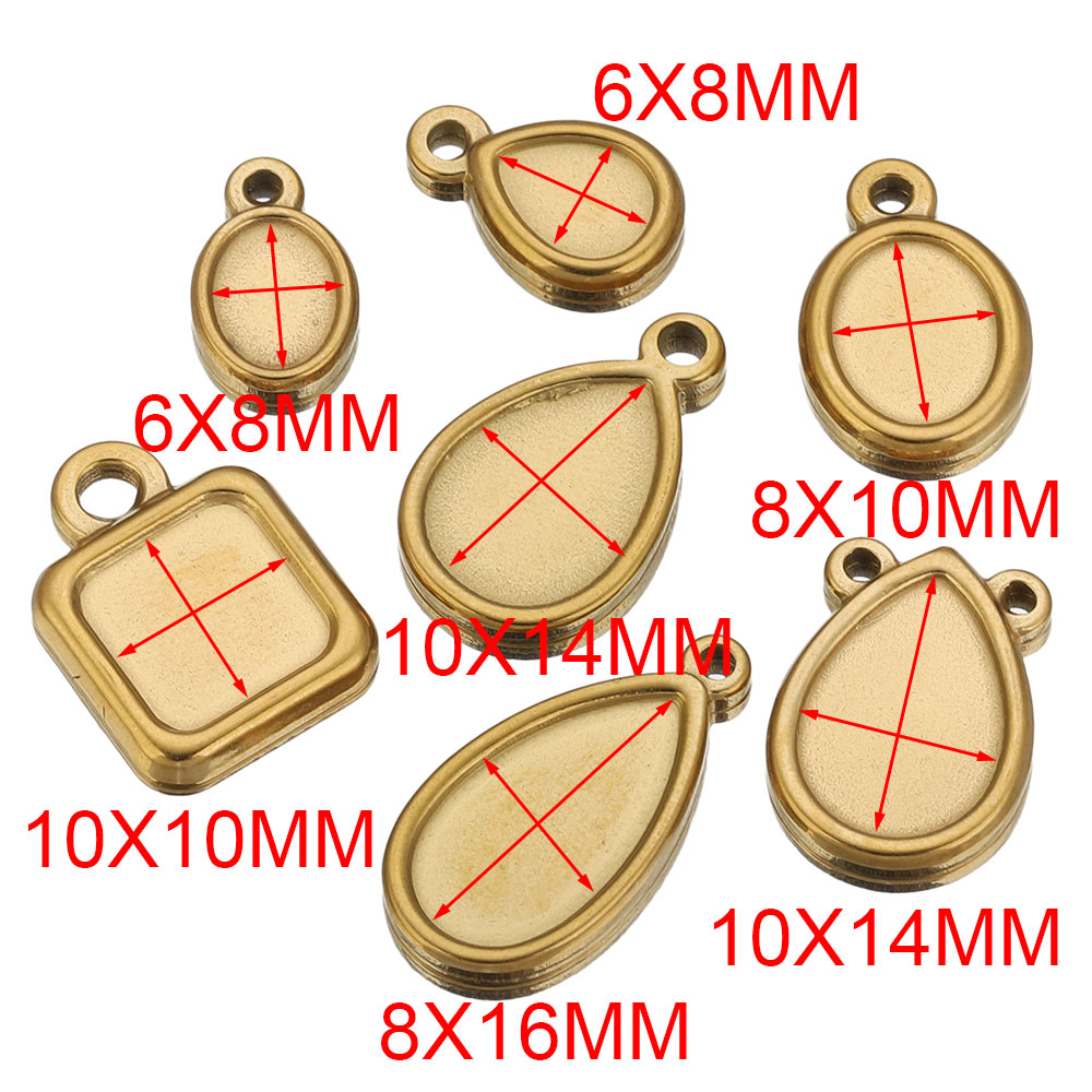 5pcs Stainless Steel Square Dr - مراجعة Resin Art Supplies وسعره