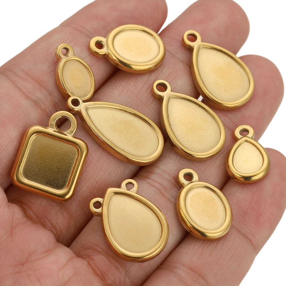 5pcs Stainless Steel Square Dr - مراجعة Resin Art Supplies وسعره