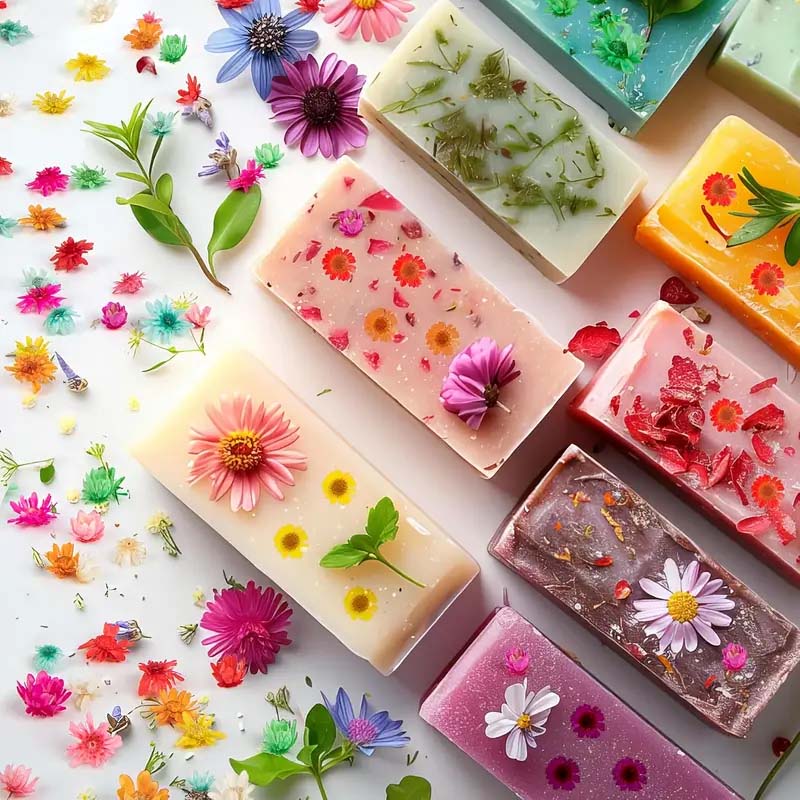 Mixed Colorful Flower for Wax  - مراجعة Resin Art Supplies وسعره