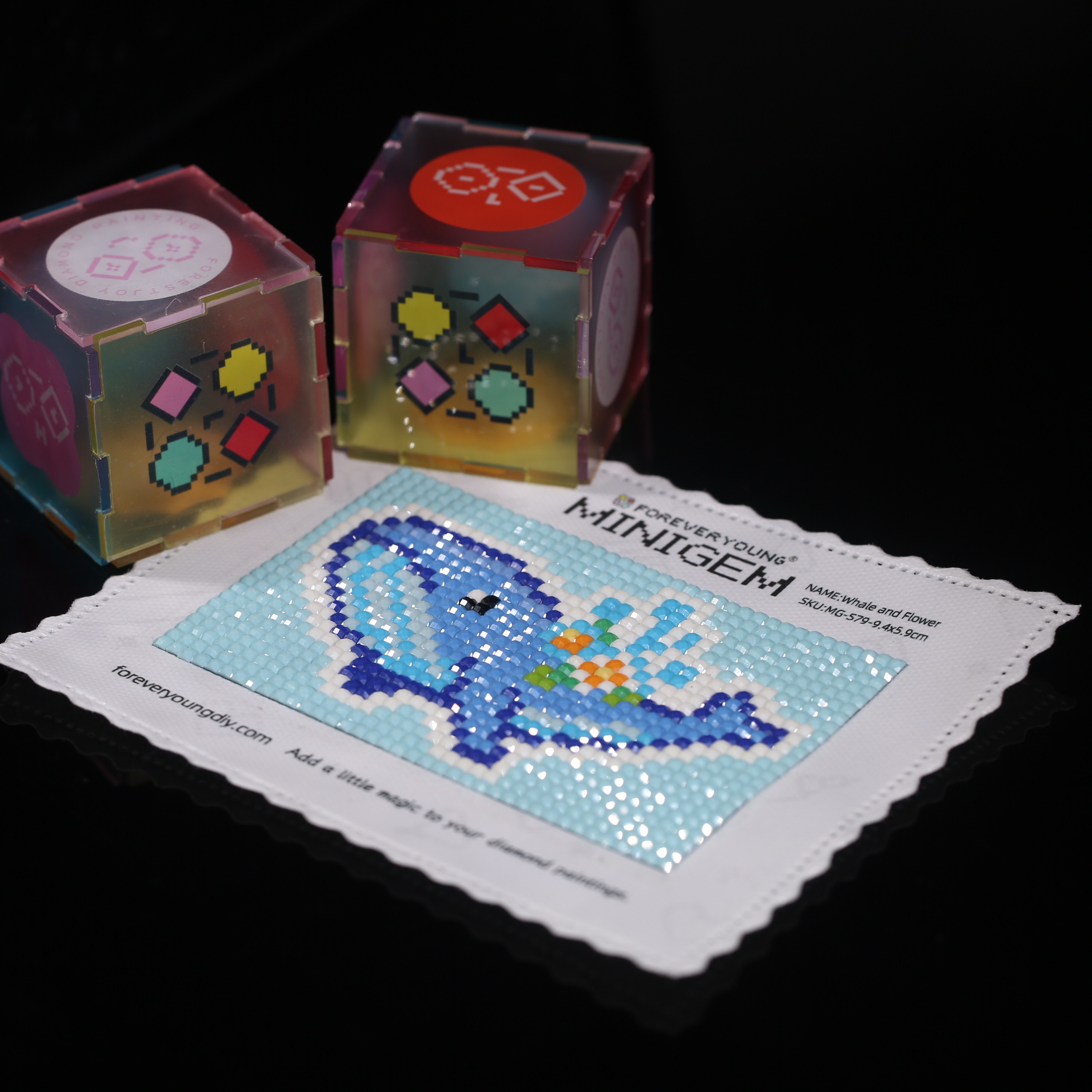 Minigem®: Whale and Flower 9.4 - مراجعة Resin Art For Beginners وسعره