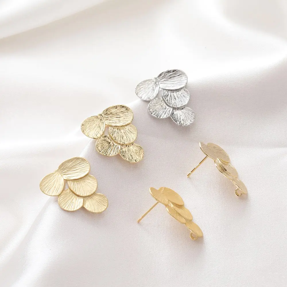 4PCS 14k Gold Plated leaf shap - مراجعة Gold Leaf Foil وسعره