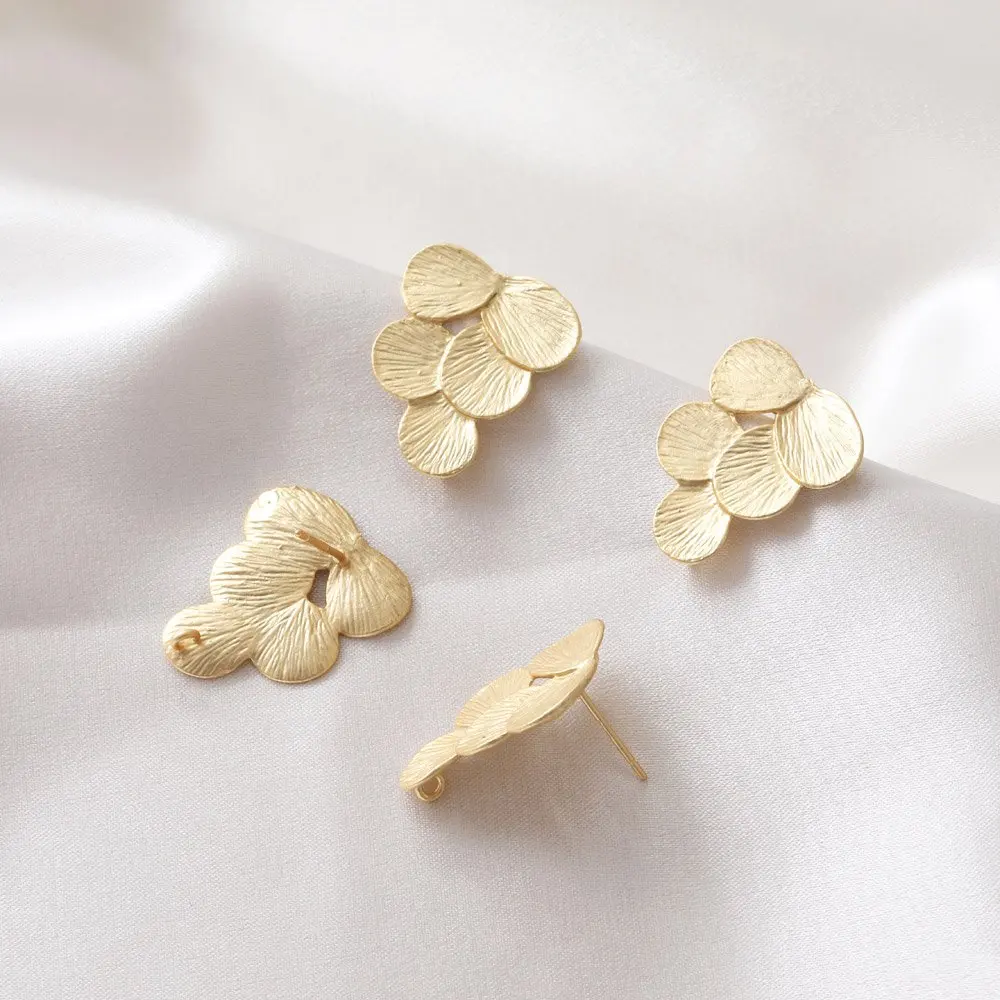 4PCS 14k Gold Plated leaf shap - مراجعة Gold Leaf Foil وسعره