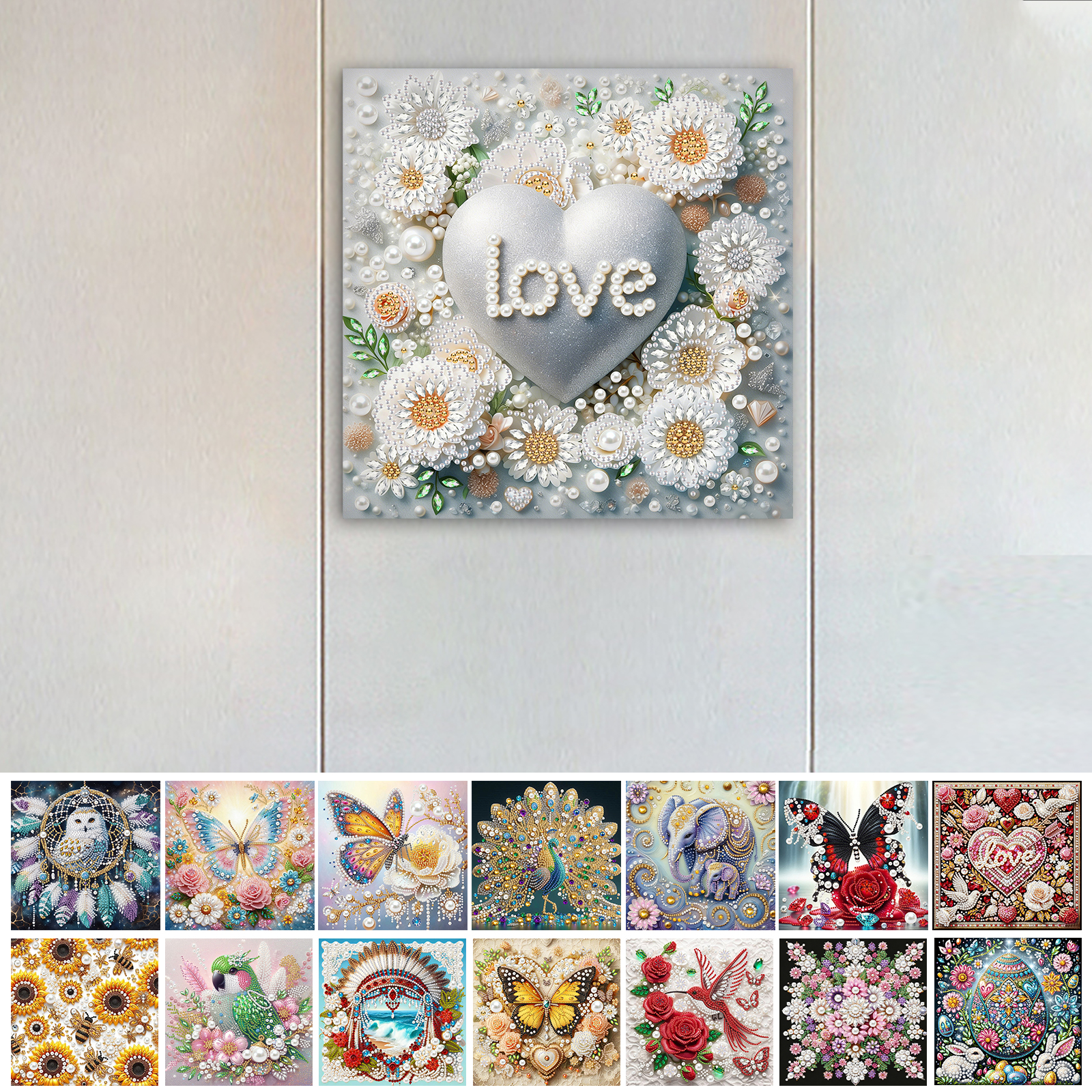 Pearl Gem Diamond Art Painting - مراجعة Resin Art Kits For Adults وسعره