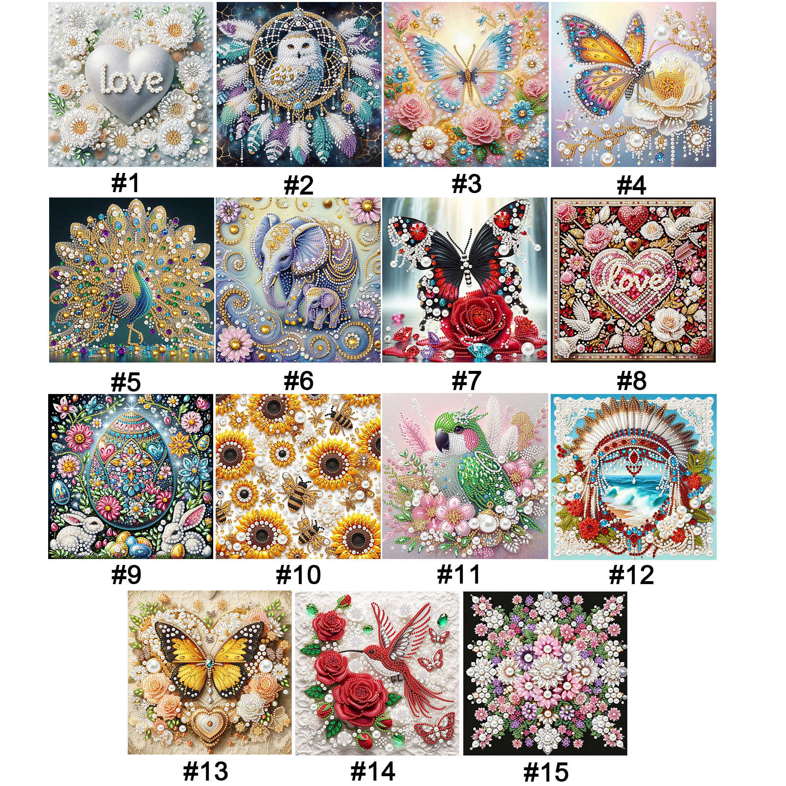 Pearl Gem Diamond Art Painting - مراجعة Resin Art Kits For Adults وسعره