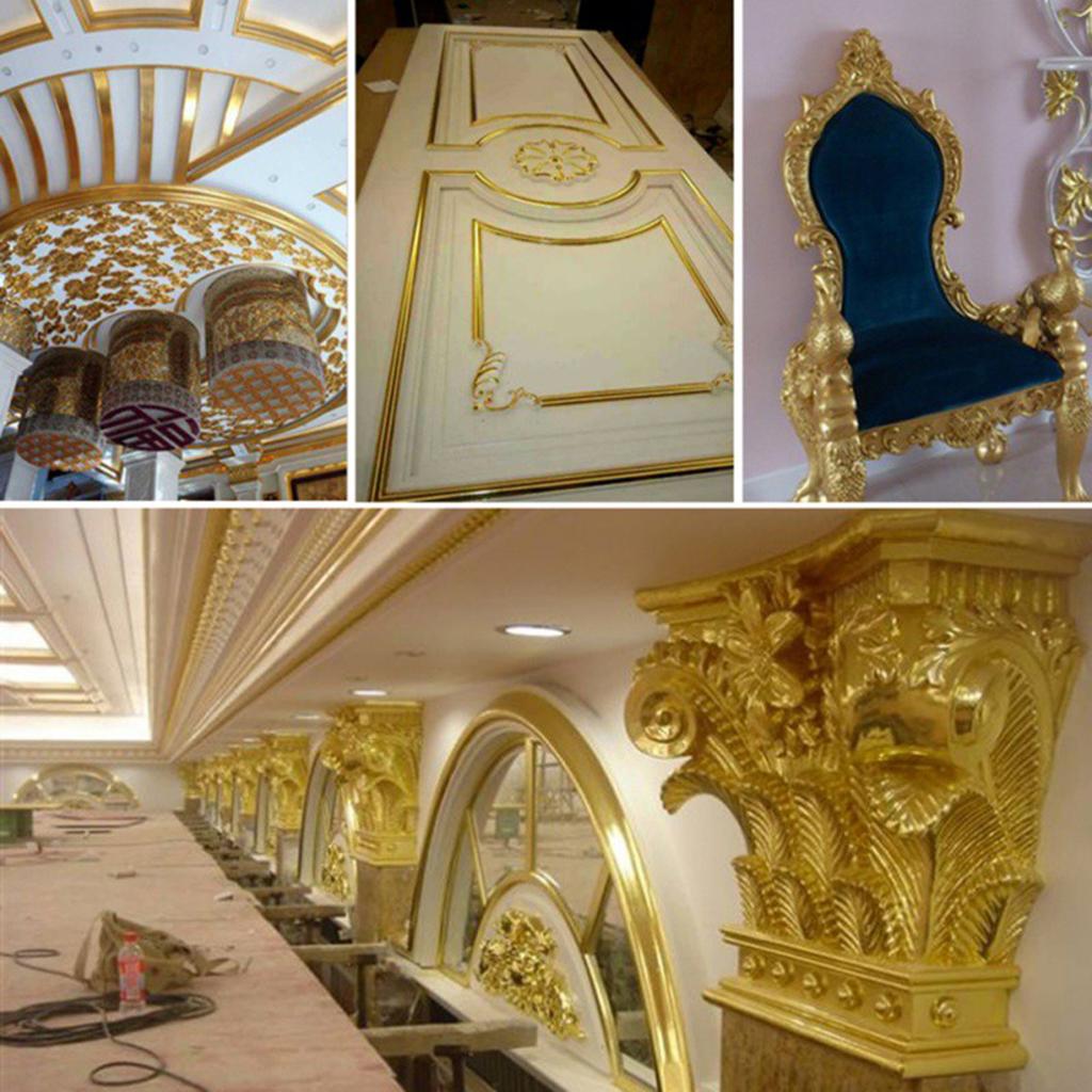 Imitation Golden Leaf Gold Foi - مراجعة Gold Leaf Foil وسعره