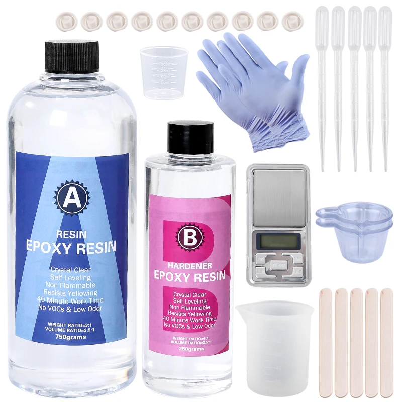 Epoxy Resin Kit Crystal Clear  - مراجعة Epoxy Resin Ab وسعره