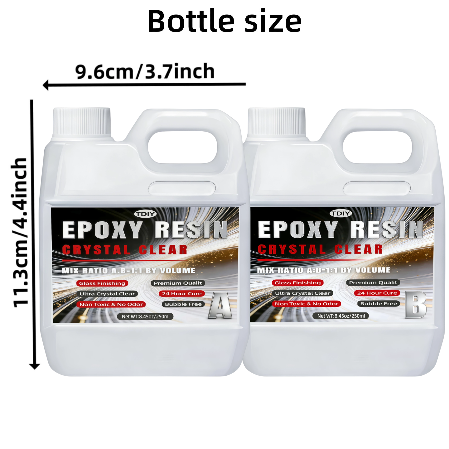 1:1 Crystal Clear Epoxy Resin  - مراجعة Epoxy Resin Ab وسعره