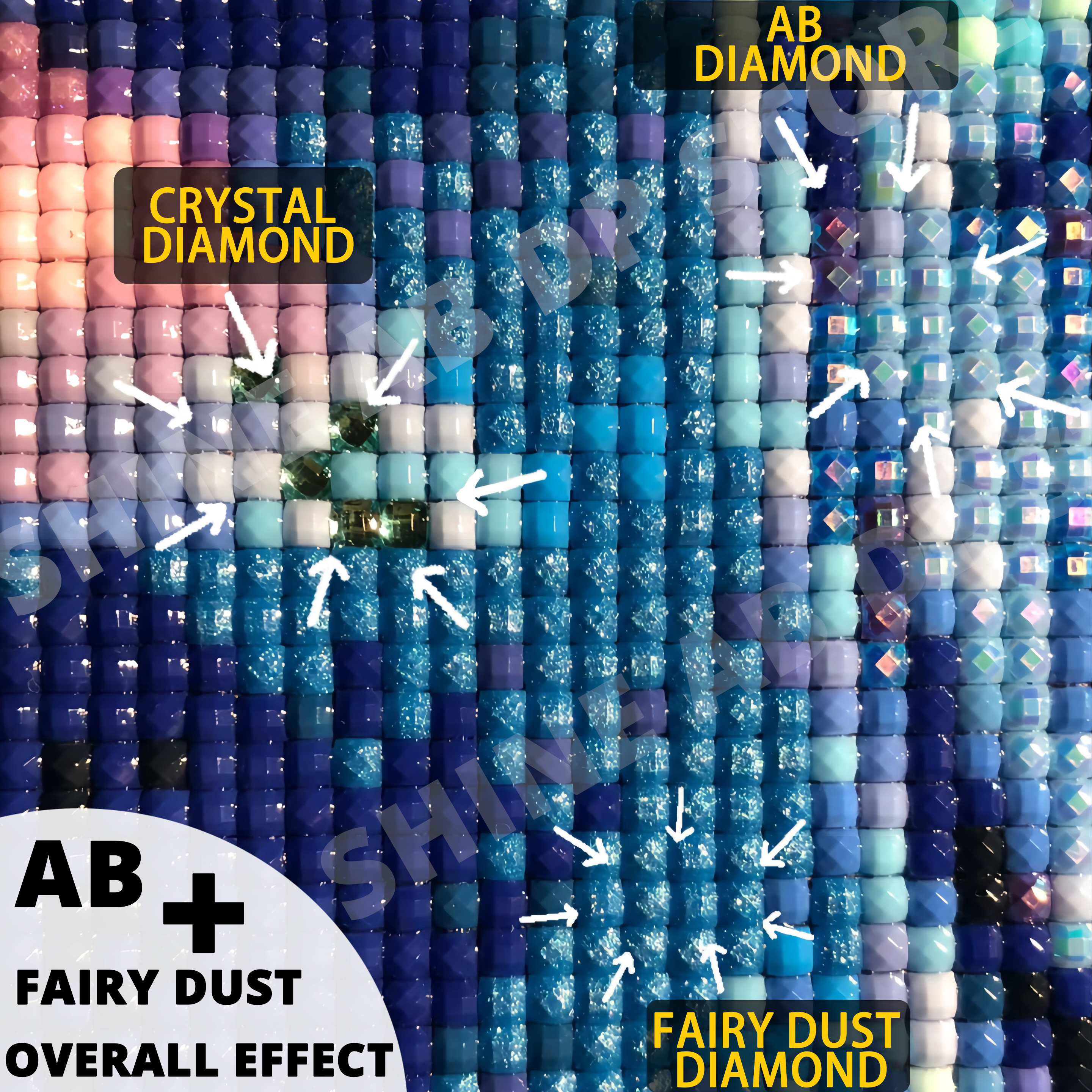 Resin Fairy Dust AB Bottle Lan - مراجعة Resin Art Bottle وسعره