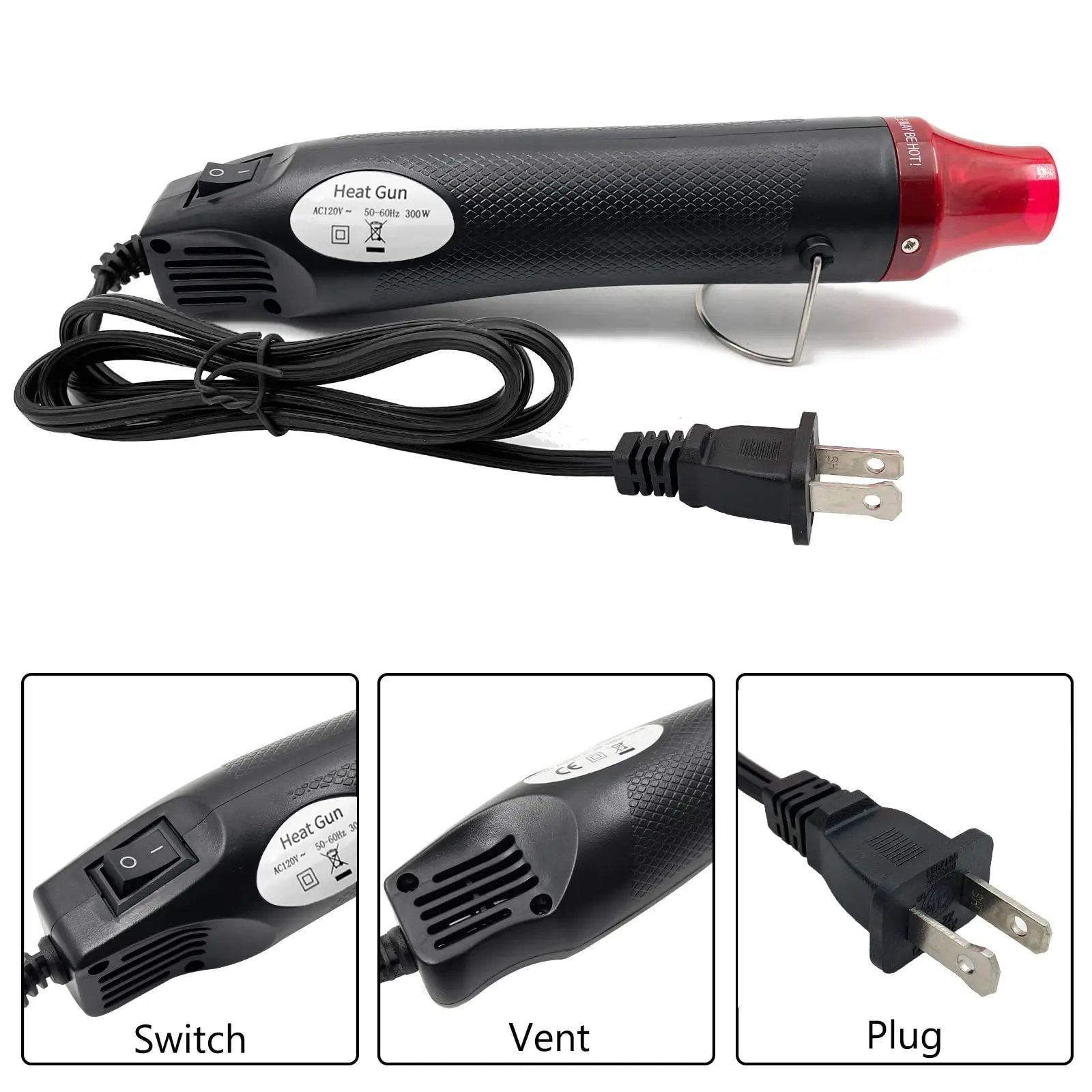 110V/220V US EU Standard Hot A - مراجعة Resin Art Heat Gun وسعره