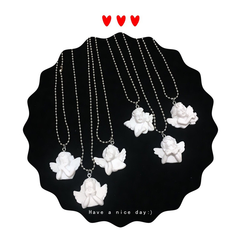 Cute Cupid Angel Pendant Stain - مراجعة Resin Art Baby وسعره