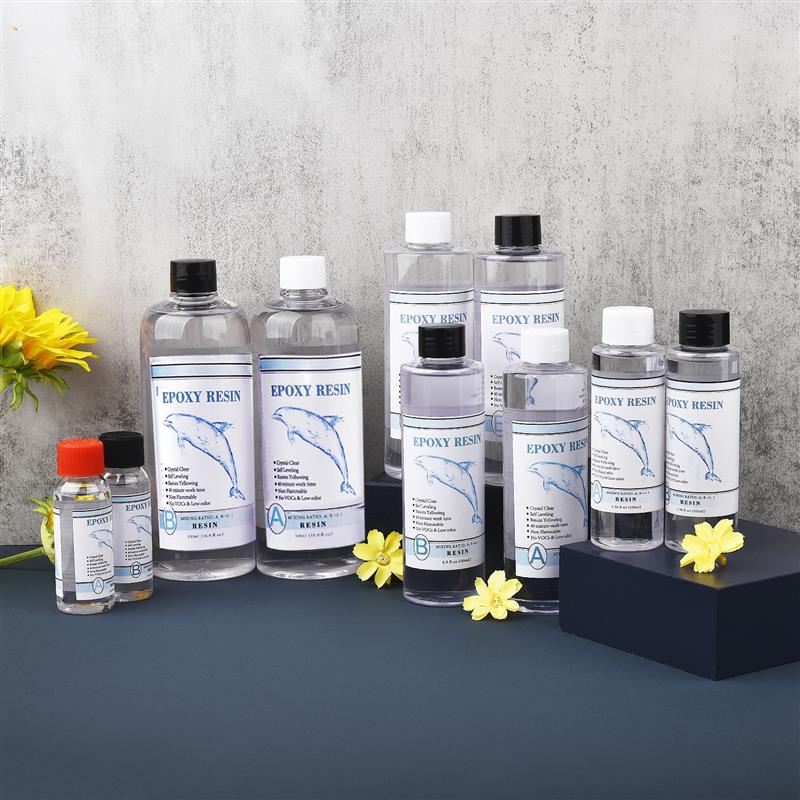 1:1 AB Resin Epoxy Crystal Glu - مراجعة Epoxy Resin Ab وسعره