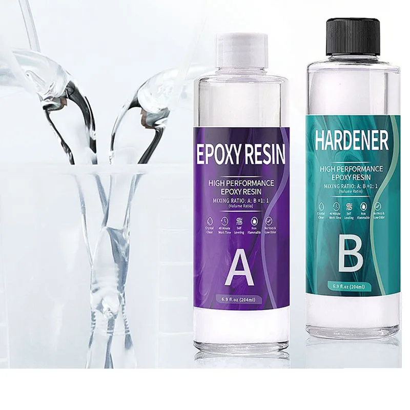 1:1 AB Resin Epoxy Crystal Glu - مراجعة Epoxy Resin Ab وسعره