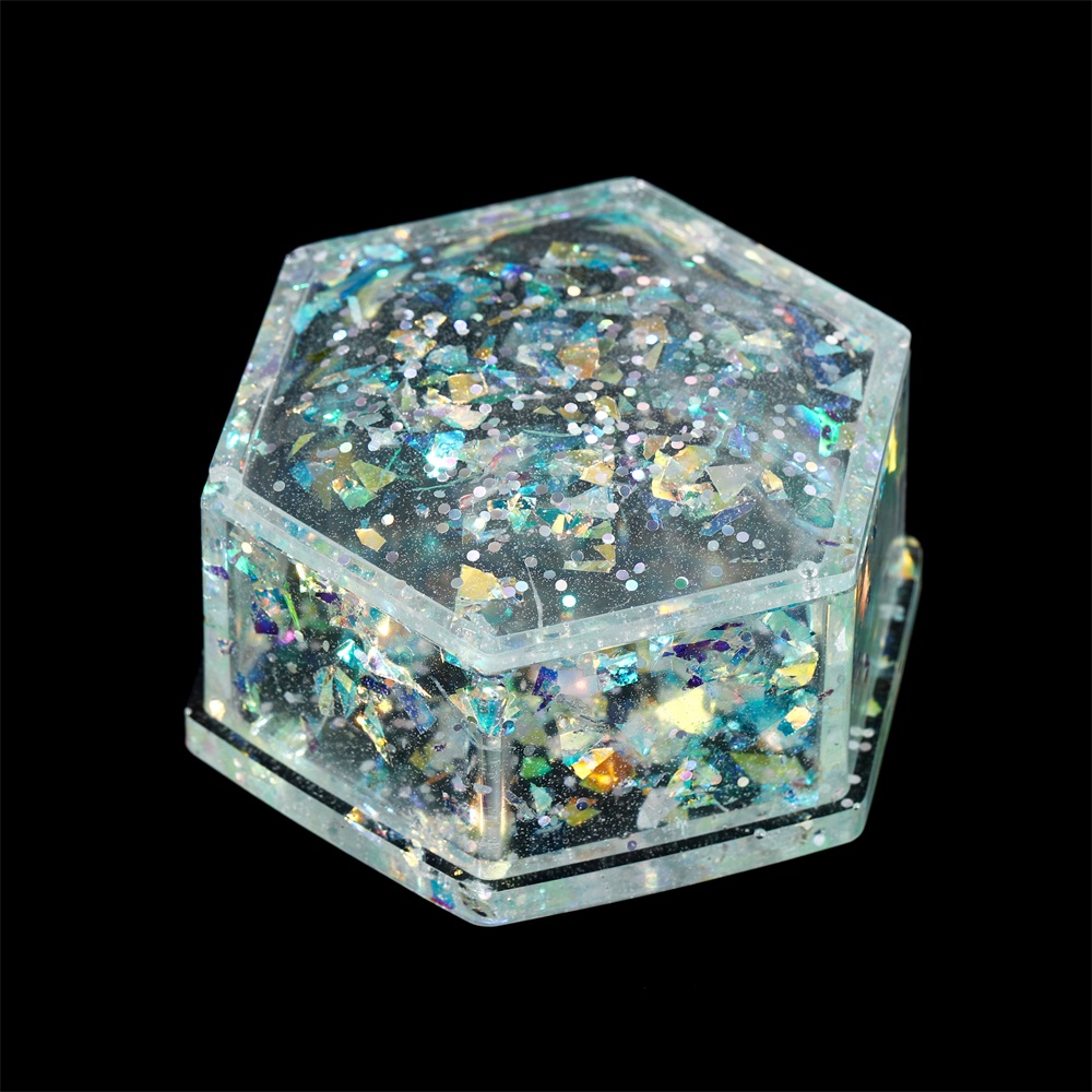 10g Irregular Shiny AB Mirror  - مراجعة Epoxy Resin Ab وسعره