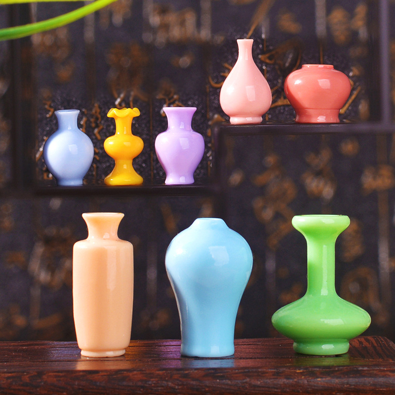 8pcs Mini Colorful Vase Bottle - مراجعة Resin Art Bottle وسعره