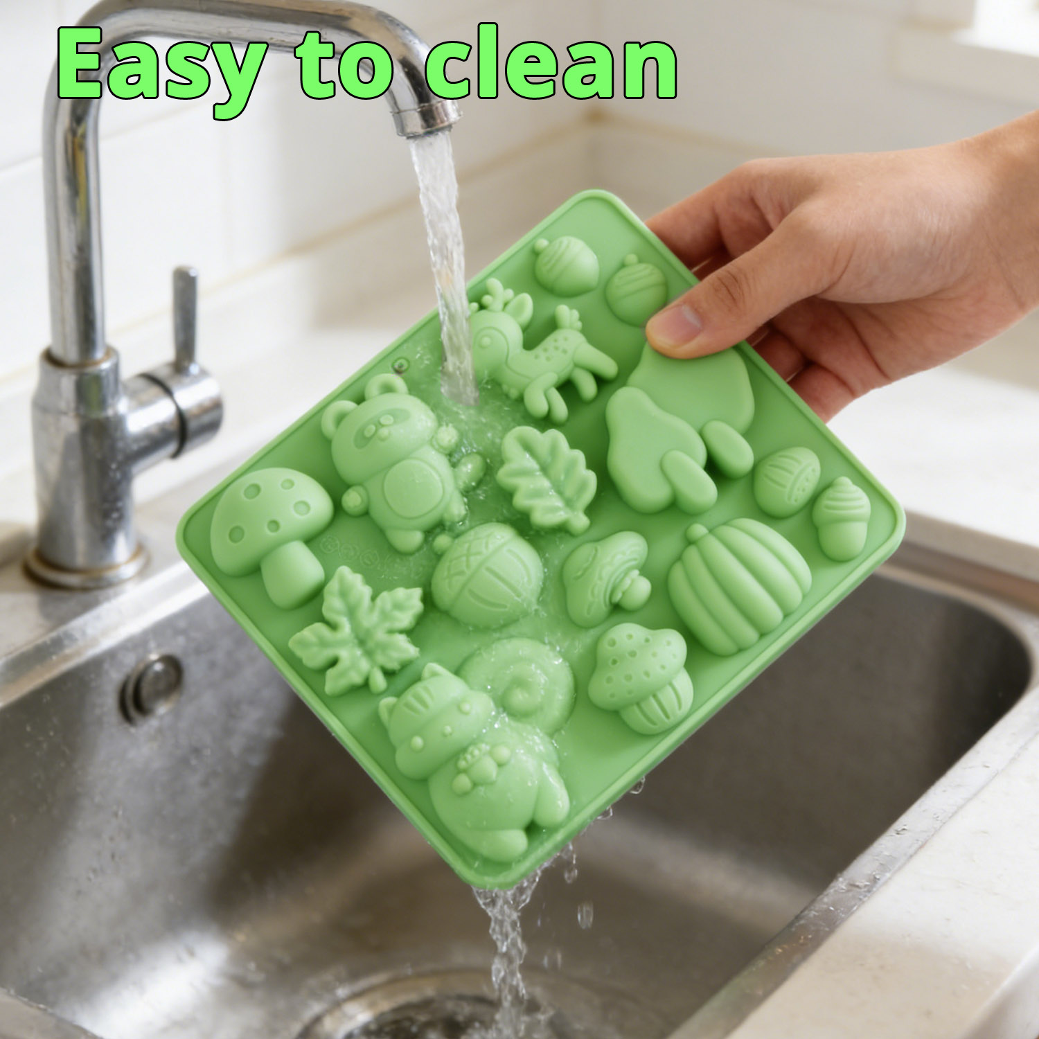 1 Silicone Cake Mold in the Sh - مراجعة Resin Art Supplies وسعره