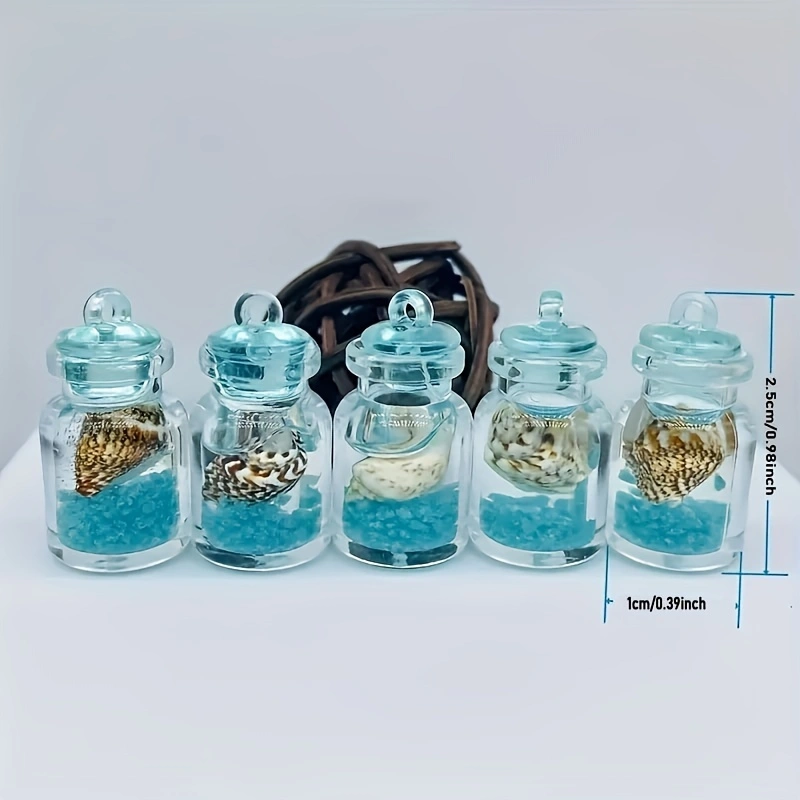 luminous conches in transparen - مراجعة Resin Art Bottle وسعره