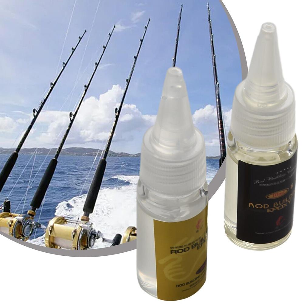 2Pcs Fishing Rod Glue Fishing  - مراجعة Epoxy Resin Ab وسعره