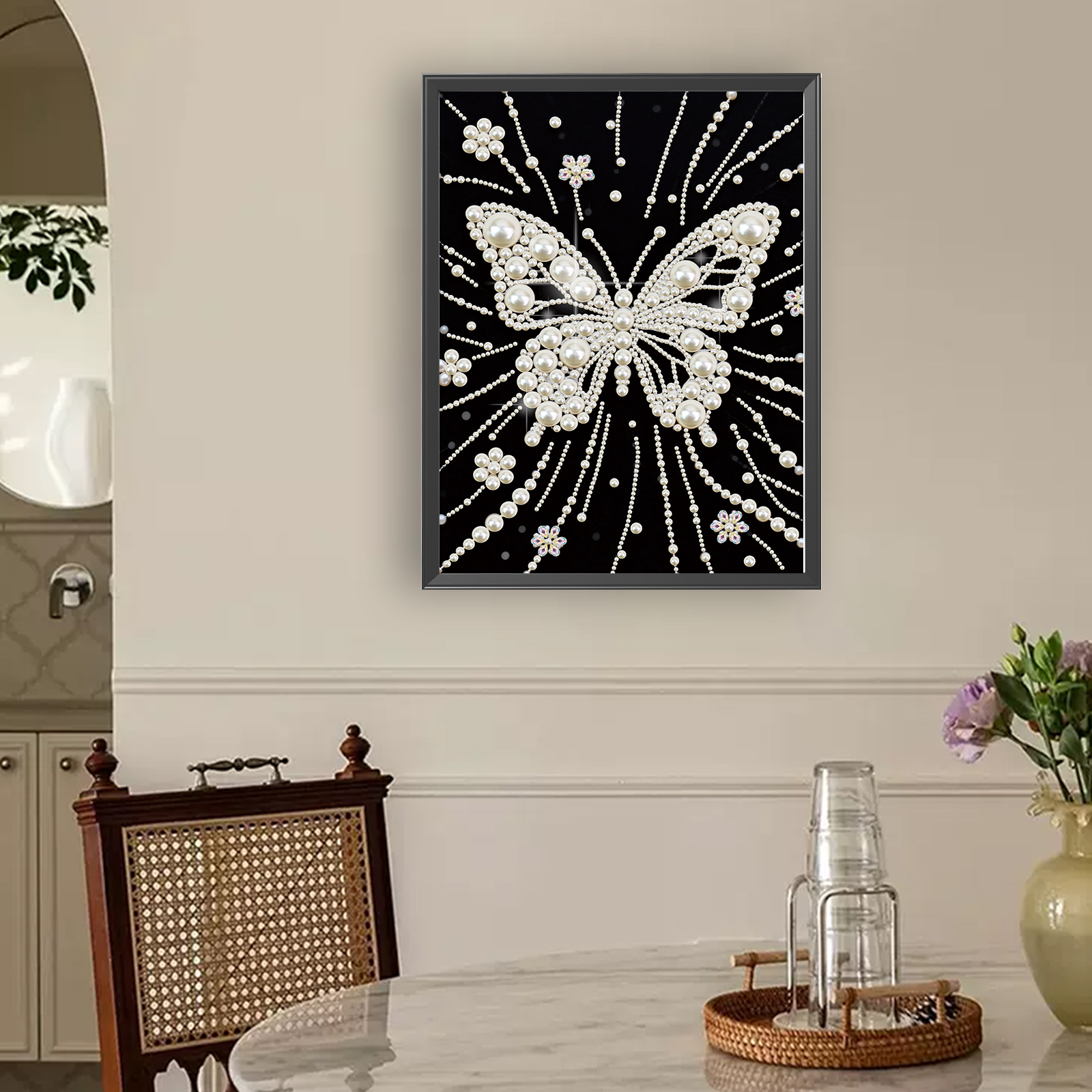 DIY Pearl Art Painting for Hom - مراجعة Resin Art Supplies وسعره