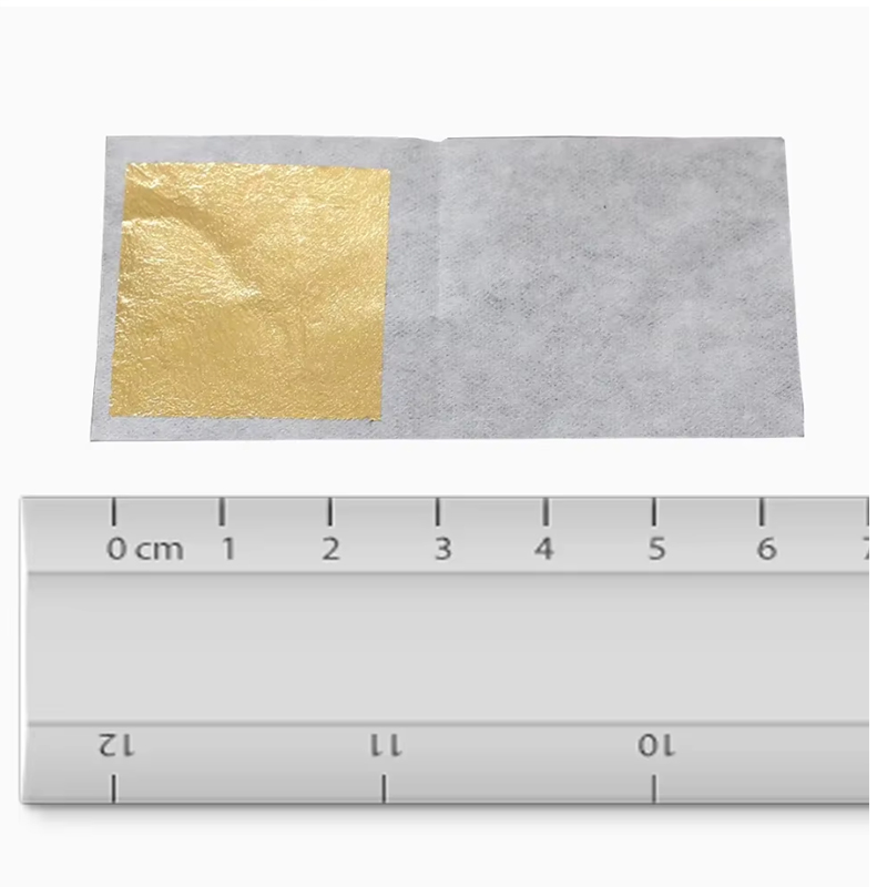 10Pcs 24 k Genuine Gold Foil P - مراجعة Gold Leaf Foil وسعره