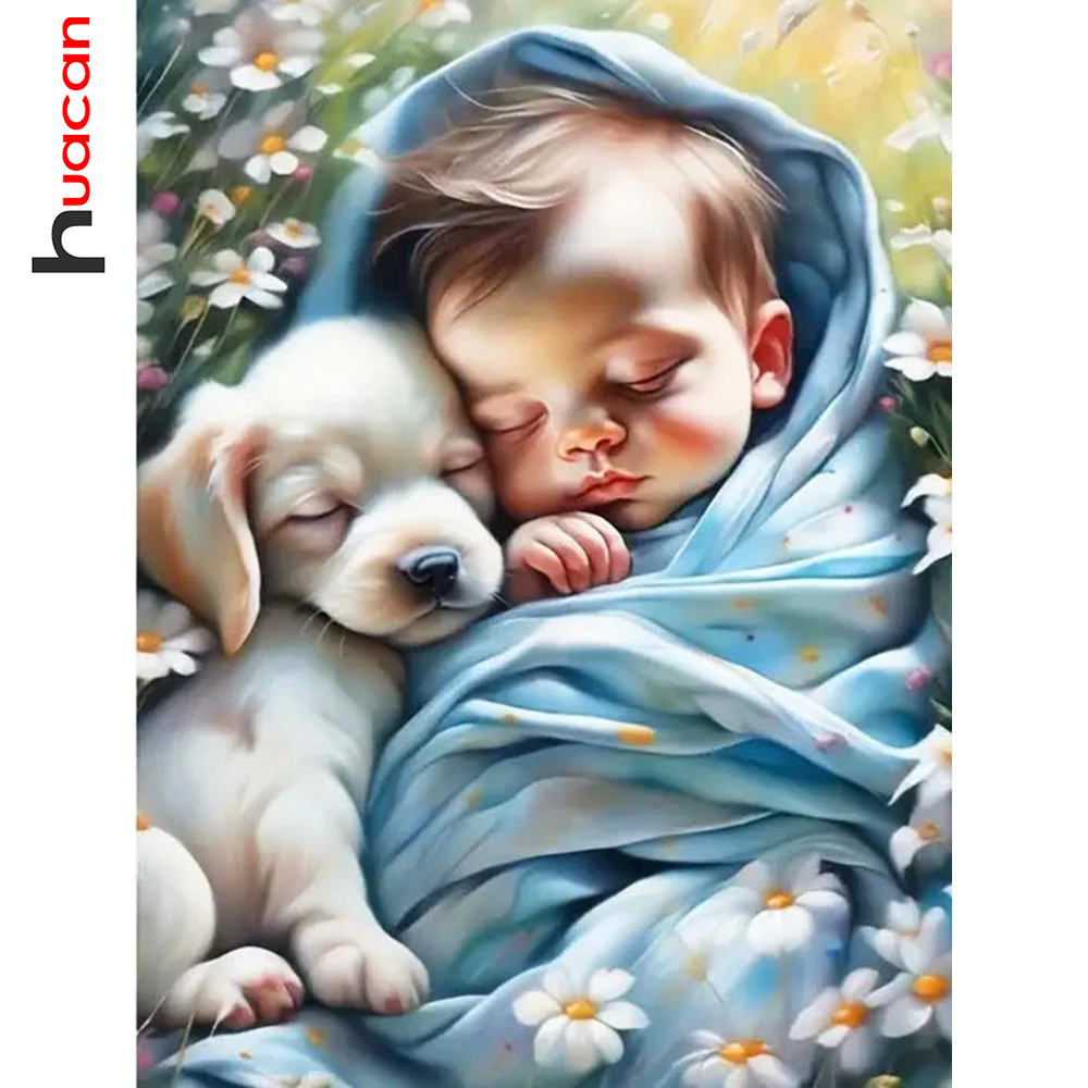Huacan Diy Diamond Painting Po - مراجعة Resin Art Baby وسعره